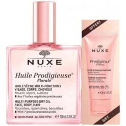 HUILE PRODIGIEUSE FLORALE 100ML+ GELÉE DE DOUCHE PARFUMÉE 30ML NUXE
